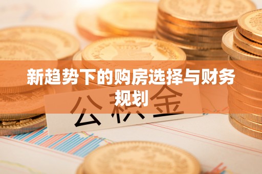 洮南新趋势下的购房选择与财务规划