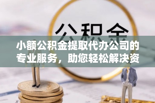洮南小额公积金提取代办公司的专业服务，助您轻松解决资金难题