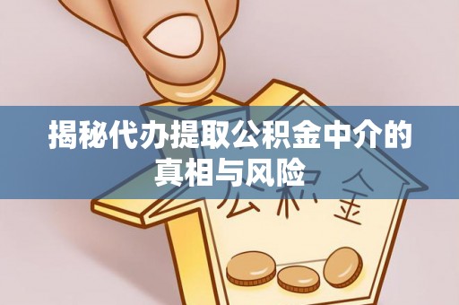 洮南揭秘代办提取公积金中介的真相与风险