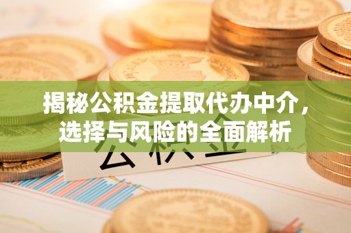 洮南揭秘公积金提取代办中介，选择与风险的全面解析
