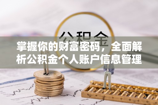 洮南掌握你的财富密码，全面解析公积金个人账户信息管理