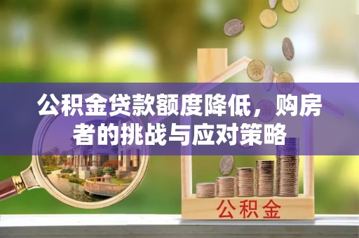 洮南公积金贷款额度降低，购房者的挑战与应对策略
