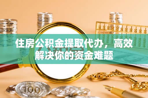 洮南住房公积金提取代办，高效解决你的资金难题