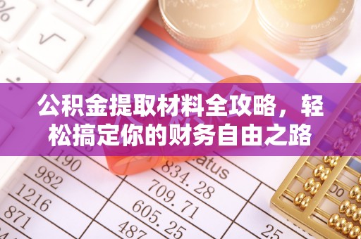 洮南公积金提取材料全攻略，轻松搞定你的财务自由之路