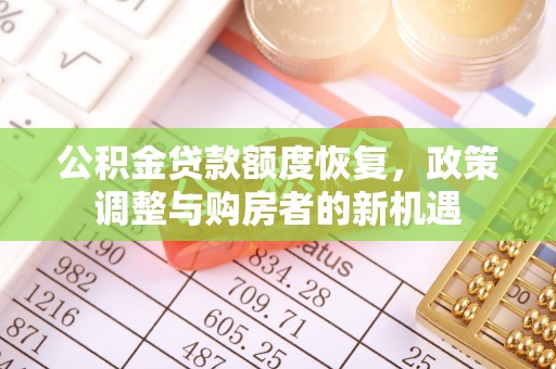 洮南公积金贷款额度恢复，政策调整与购房者的新机遇