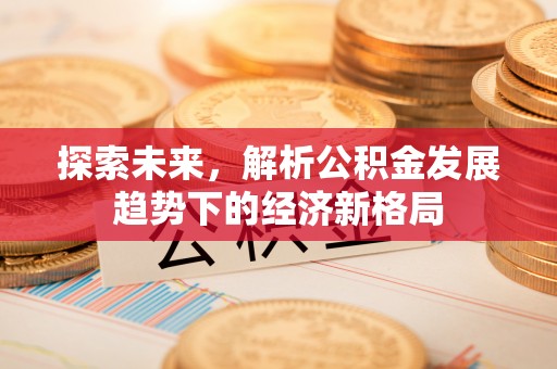 洮南探索未来，解析公积金发展趋势下的经济新格局
