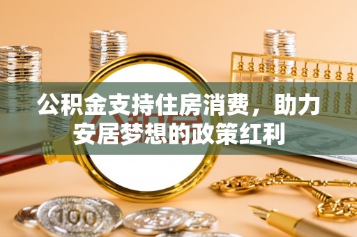 洮南公积金支持住房消费，助力安居梦想的政策红利