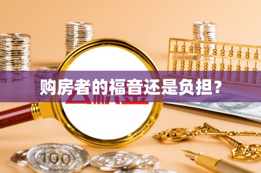 洮南购房者的福音还是负担？